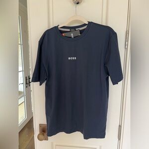 HUGO BOSS Comfort Stretch Logo Front Tee, New with Tags, men’s Medium